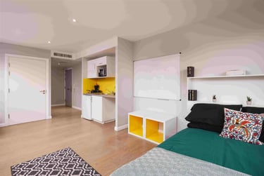 1 bed studio, Merchant Studios, Merchant City, Glasgow, G40AJ - Image 4